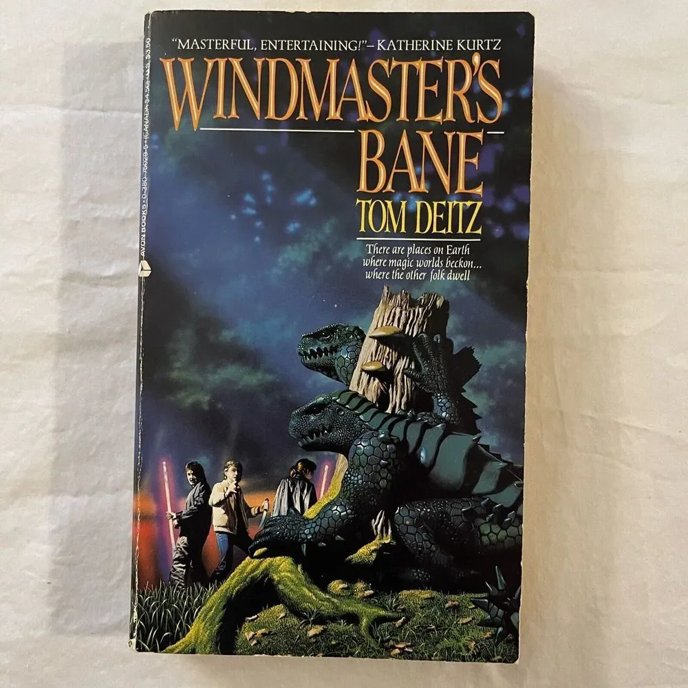 Windmaster's Bane by Tom Deitz ‎ Fantasy Fiction Small Paperback Book Novel